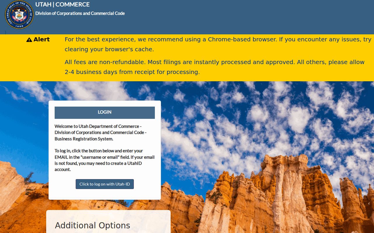 American Fork people search using the Utah business entity search